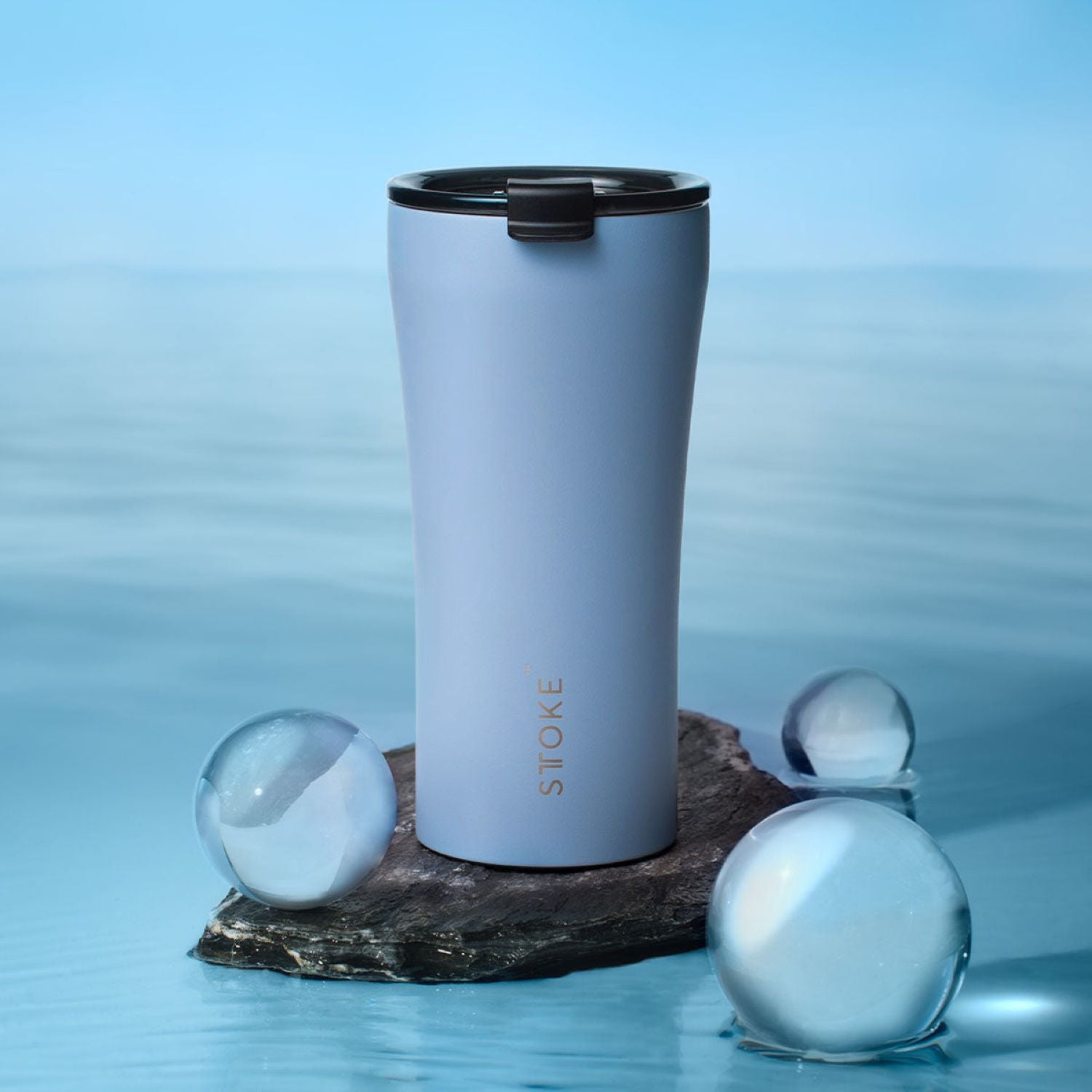 STTOKE Limited Edition Leakproof Ceramic Insulated Cup Powder Coating 12oz