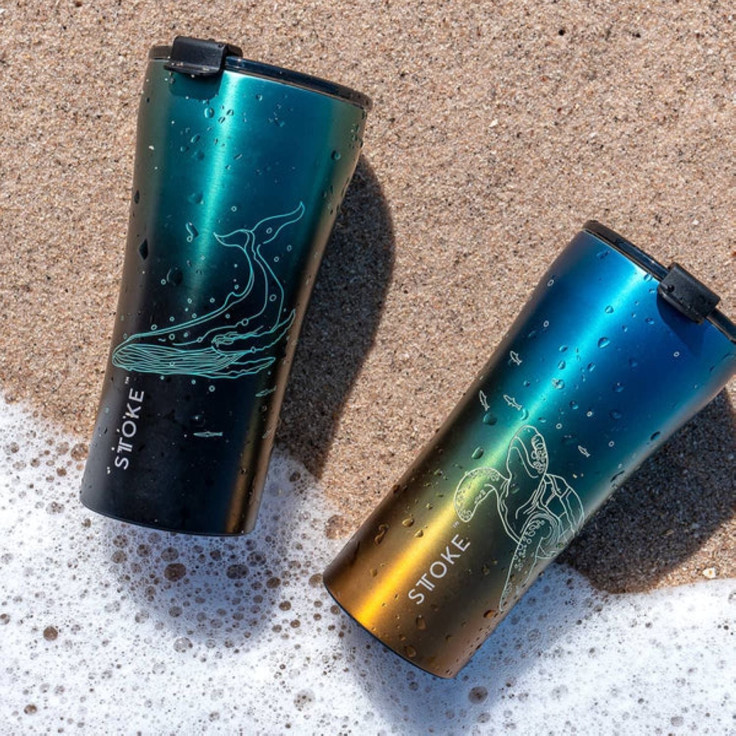 STTOKE Limited Edition Leakproof Ocean Series Insulated Cup 16oz