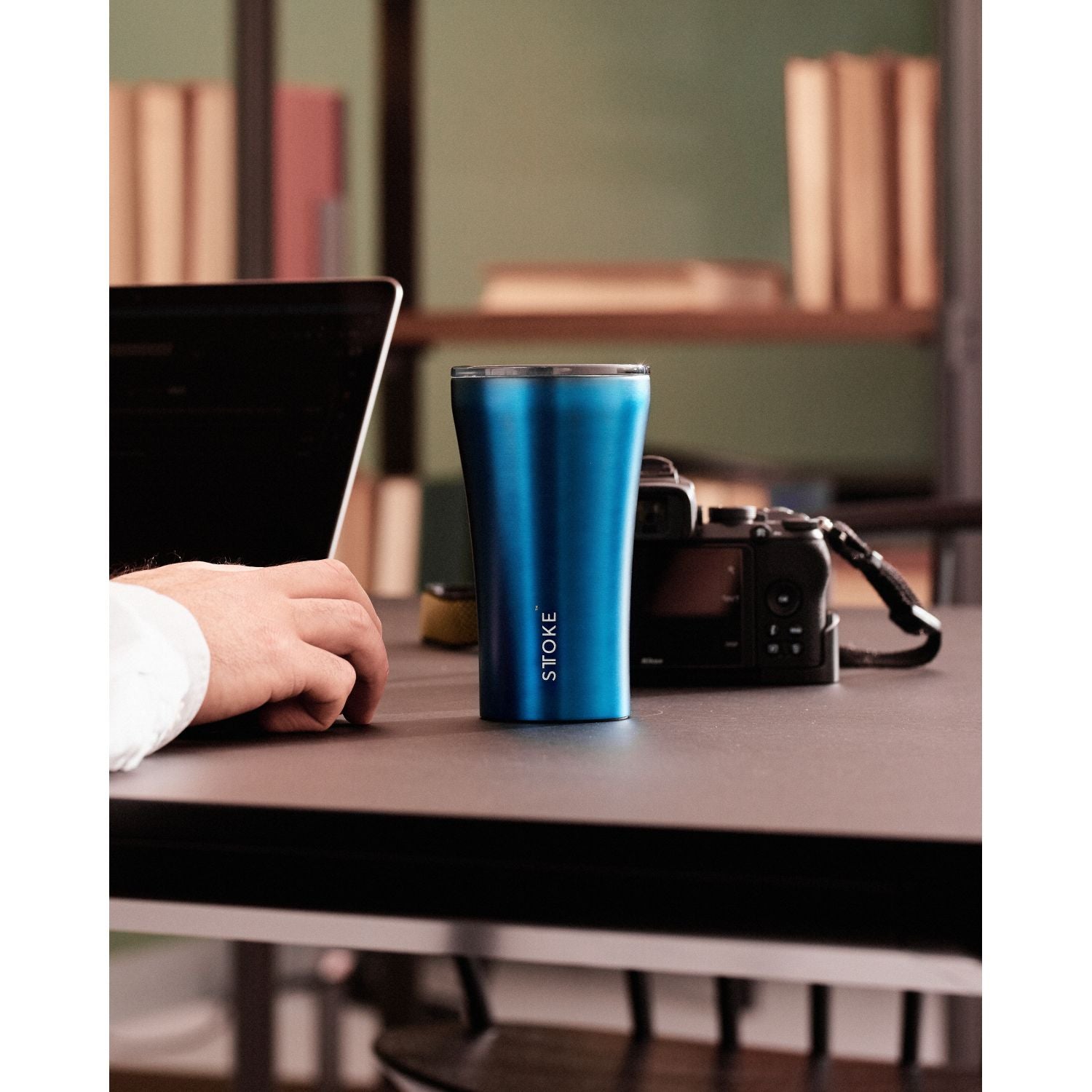 STTOKE Leakproof Ceramic Insulated Cup 12oz