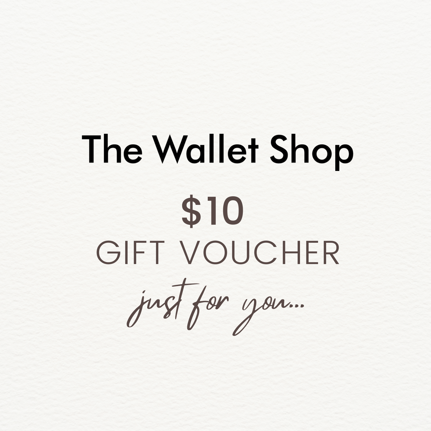 The Wallet Shop SG Gift Voucher