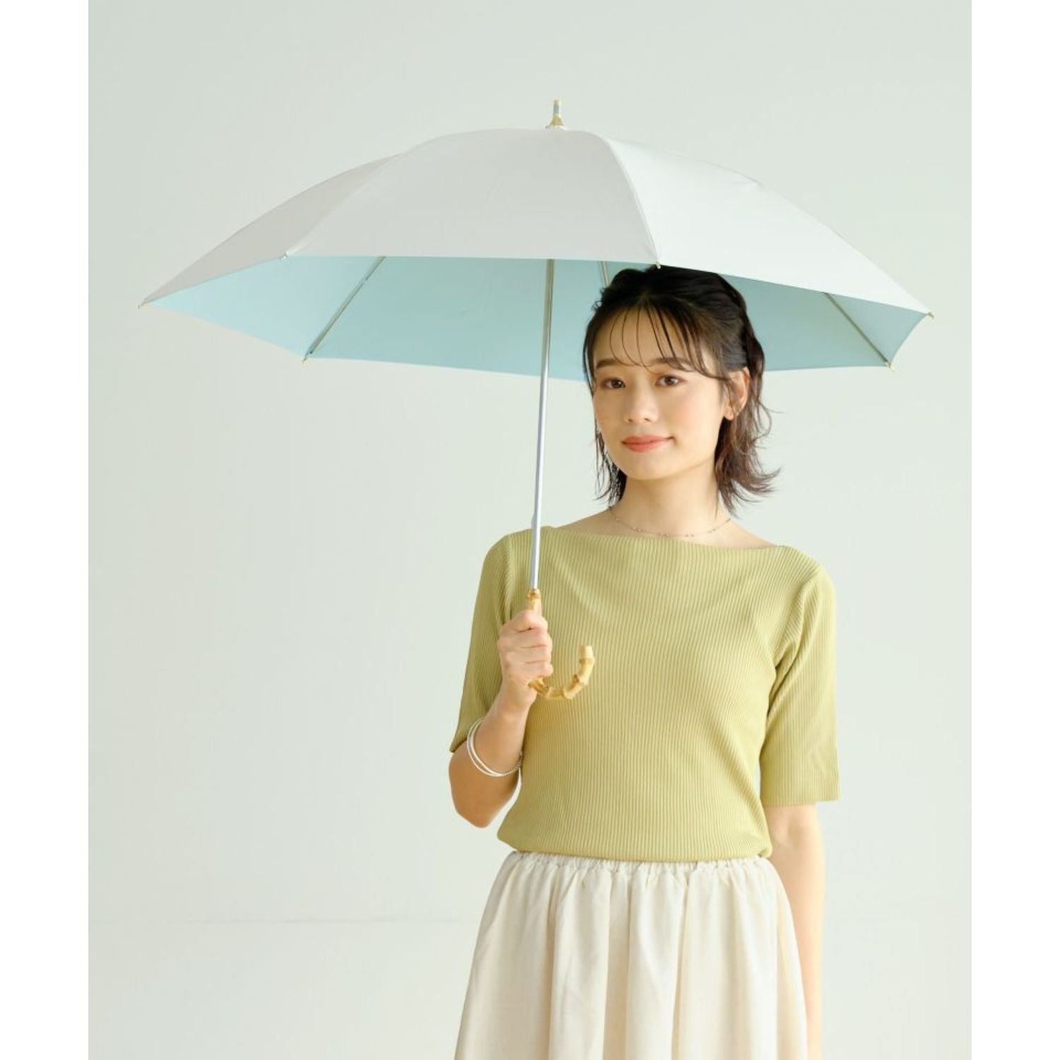 WPC Color Inside UV Protection UPF 50+ Umbrella 50cm