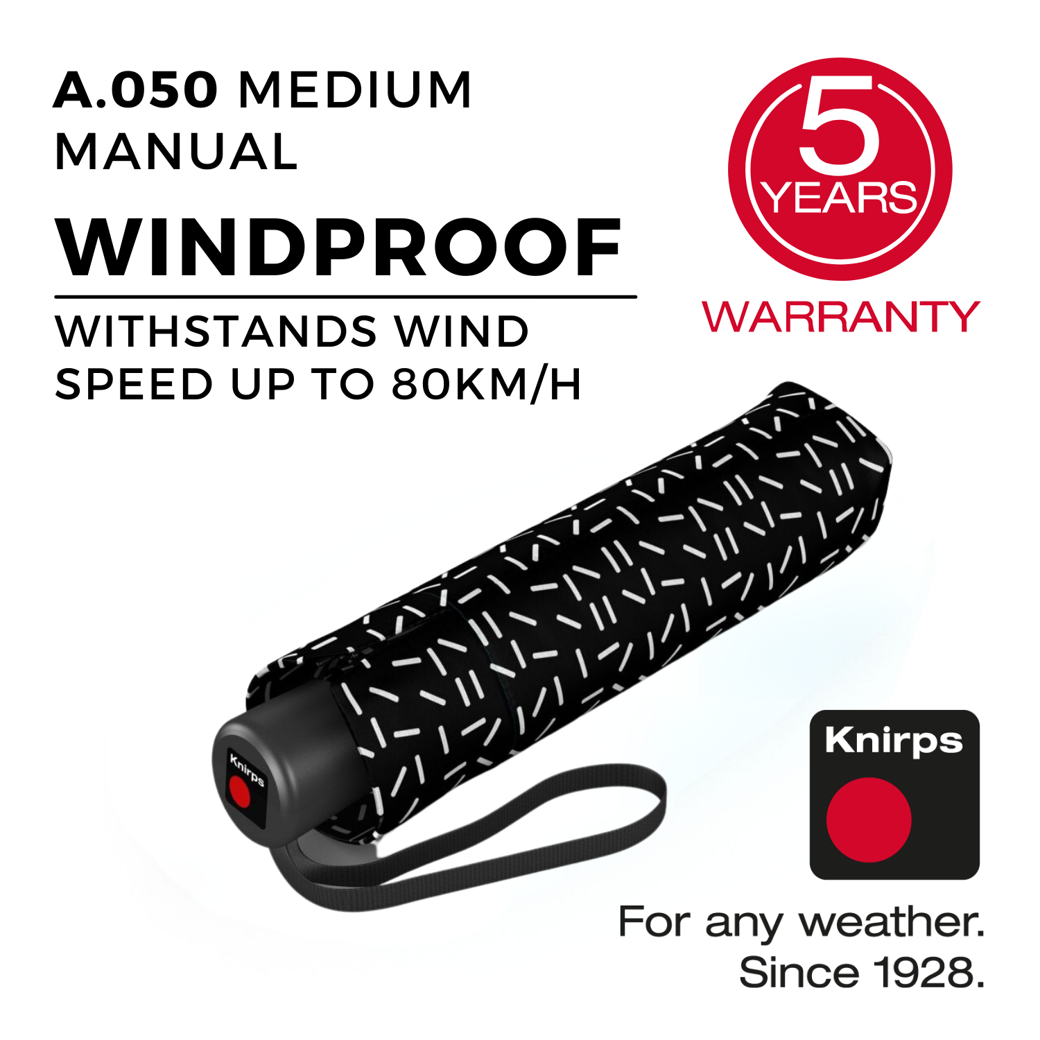 Knirps A.050 Medium Manual Umbrella 2