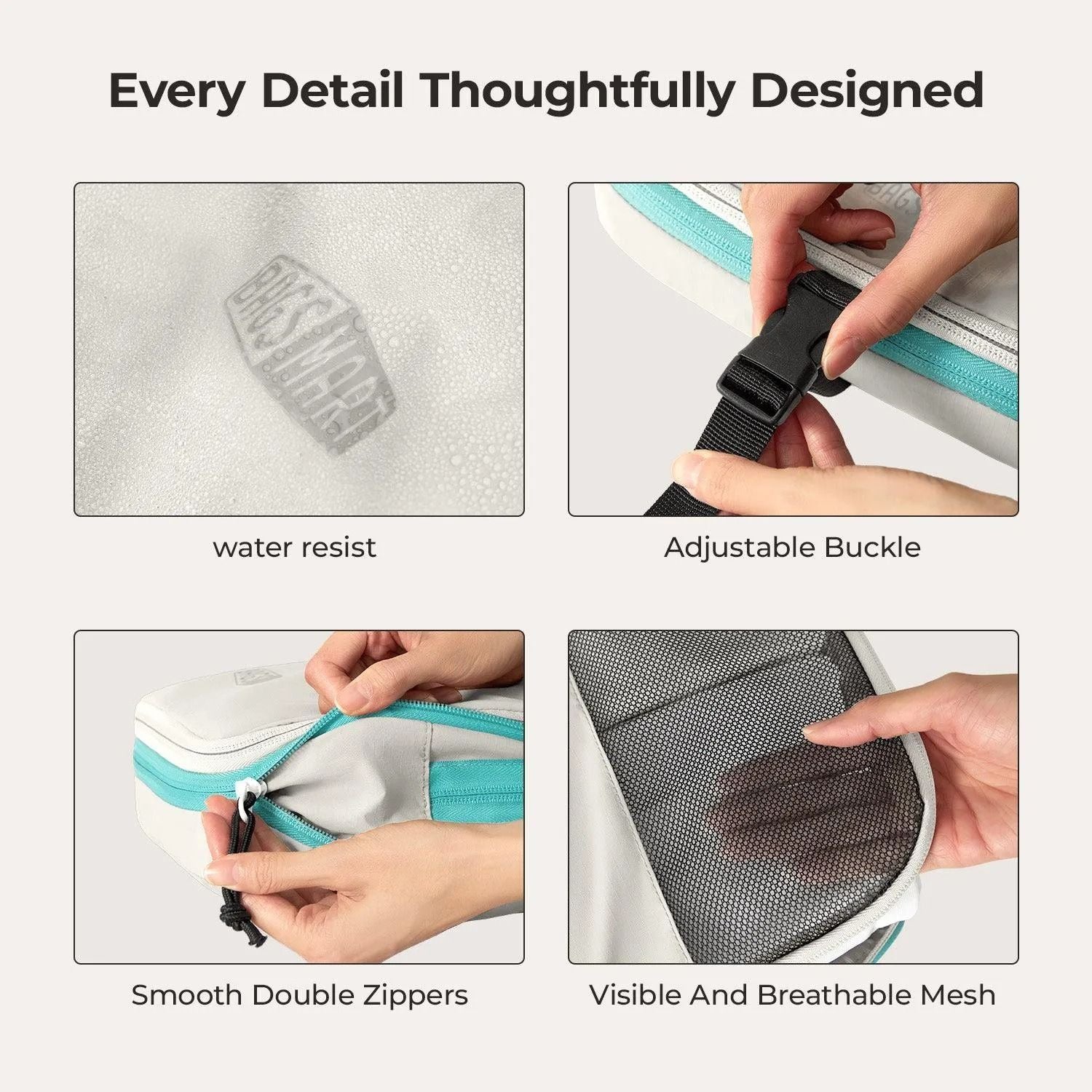 Bagsmart Blast 6-In-1 Compression Packing Cubes