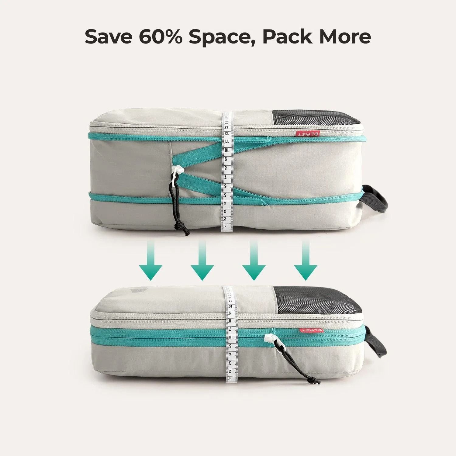 Bagsmart Blast 6-In-1 Compression Packing Cubes