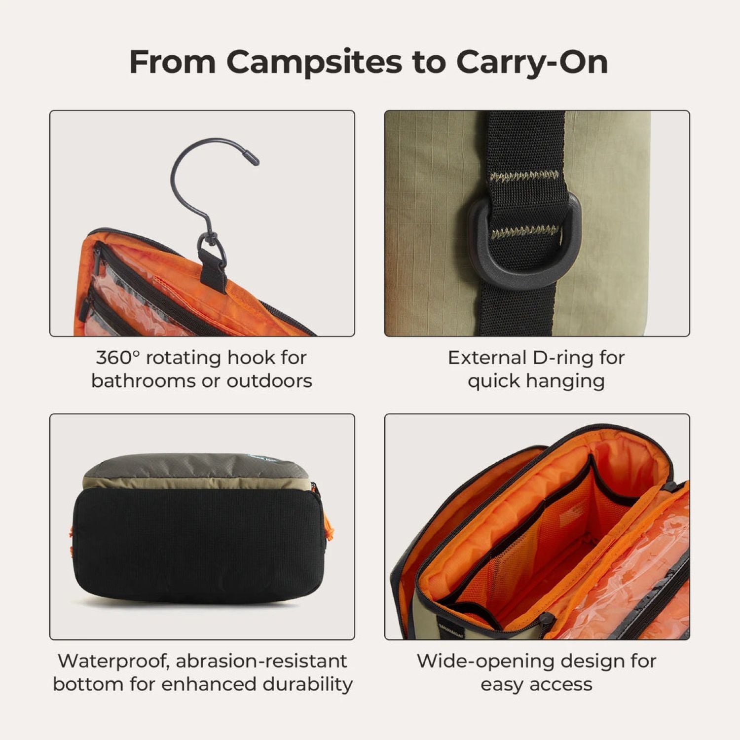 Bagsmart Blast Hanging Toiletry Bag 4.5L