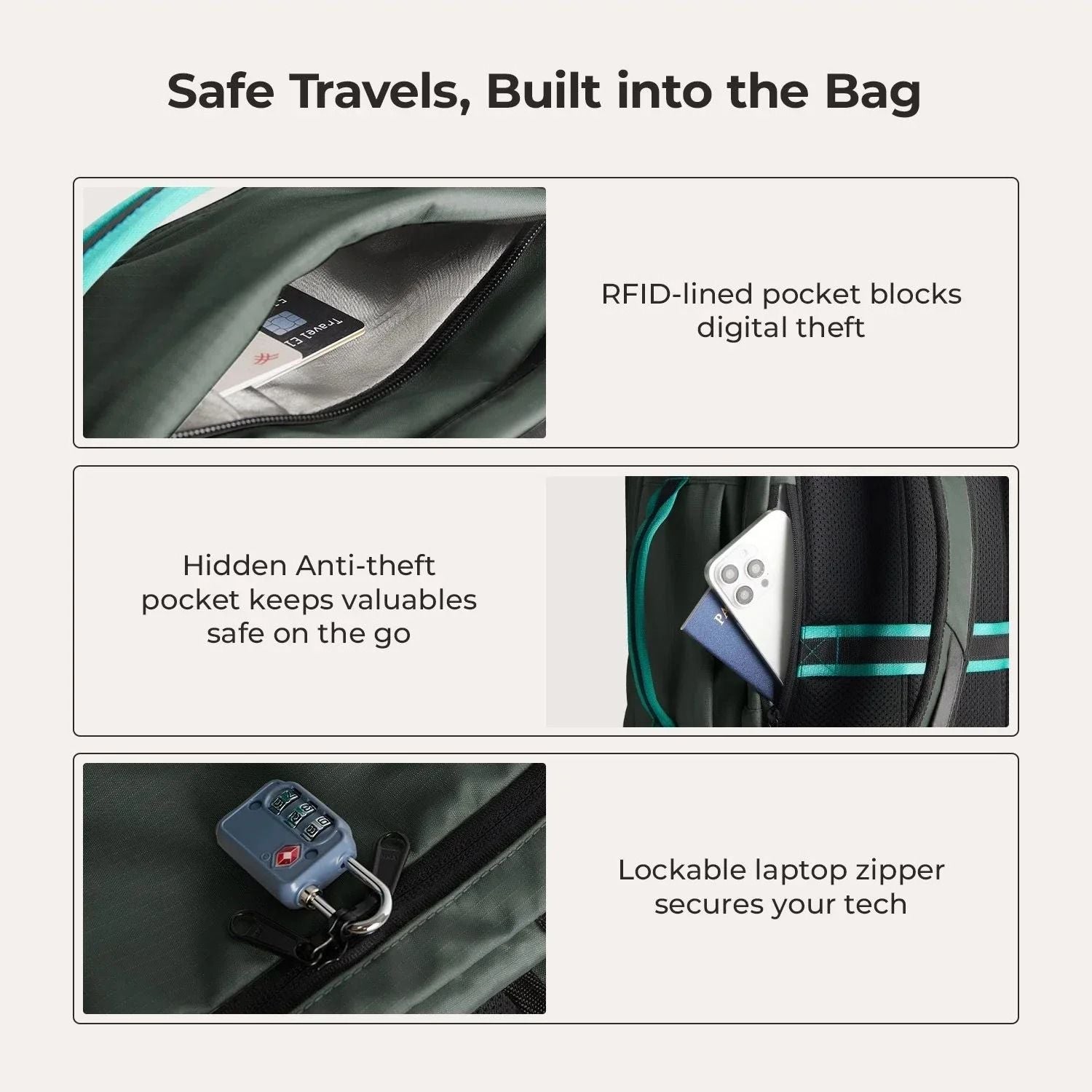 Bagsmart Blast Pro Quick Access Carry On Travel Backpack 40L