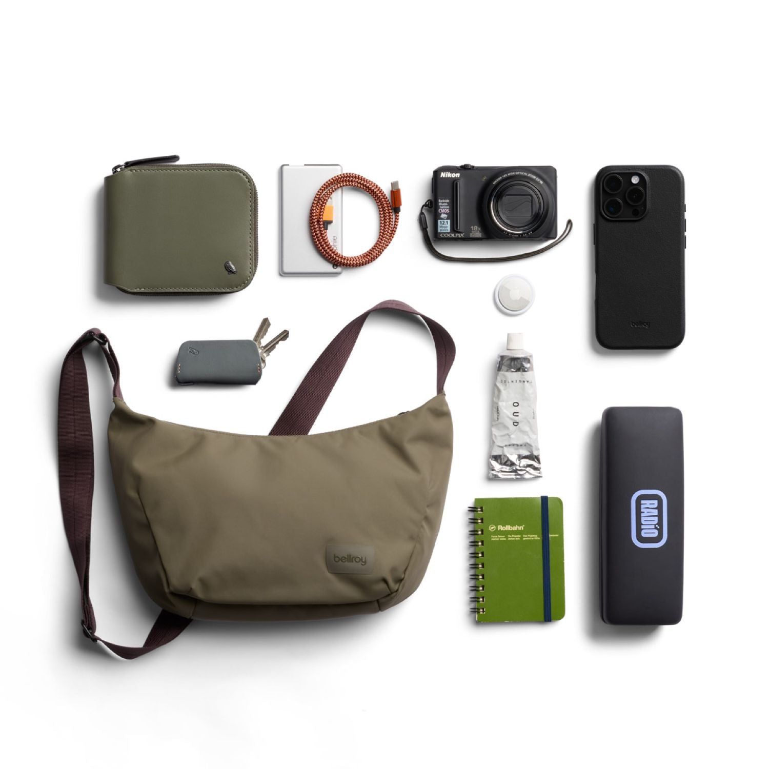 Bellroy Laneway Crescent Bag 2.5L