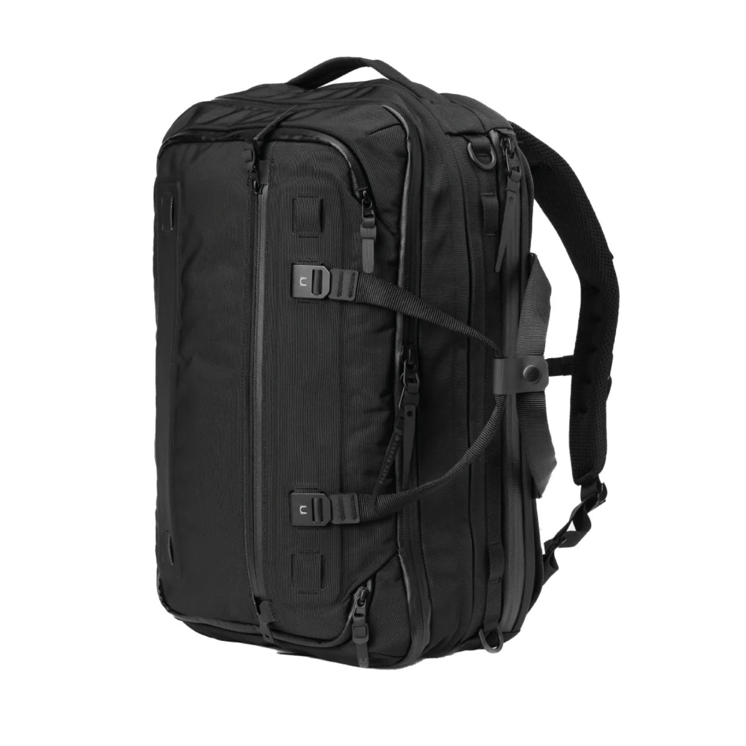 Black Ember Forge Convertible Travel Backpack Embertex Pfas Free 30-40L