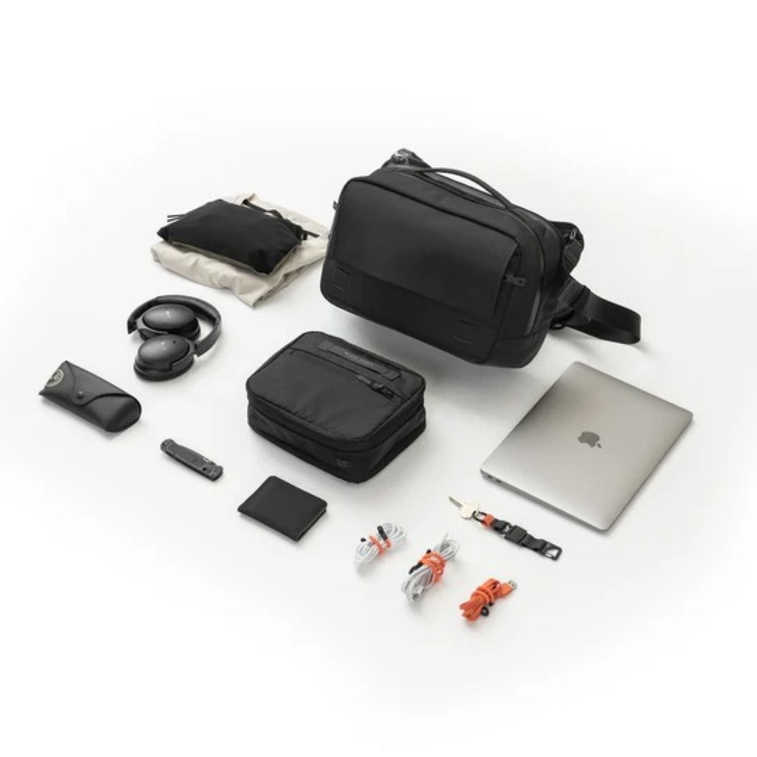 Black Ember Grip Sling Bag Ember Tex Pfas Free 12L