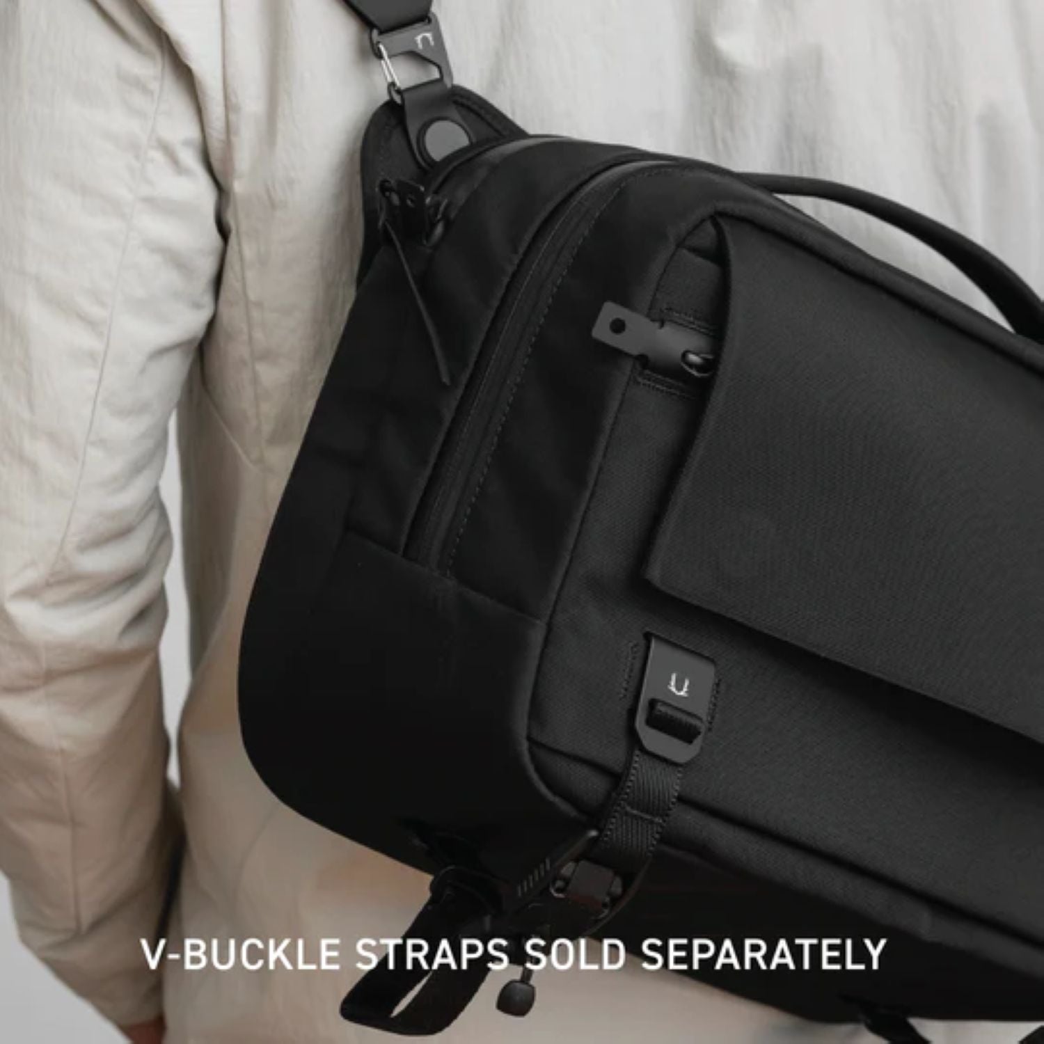 Black Ember Grip Sling Bag Ember Tex Pfas Free 12L