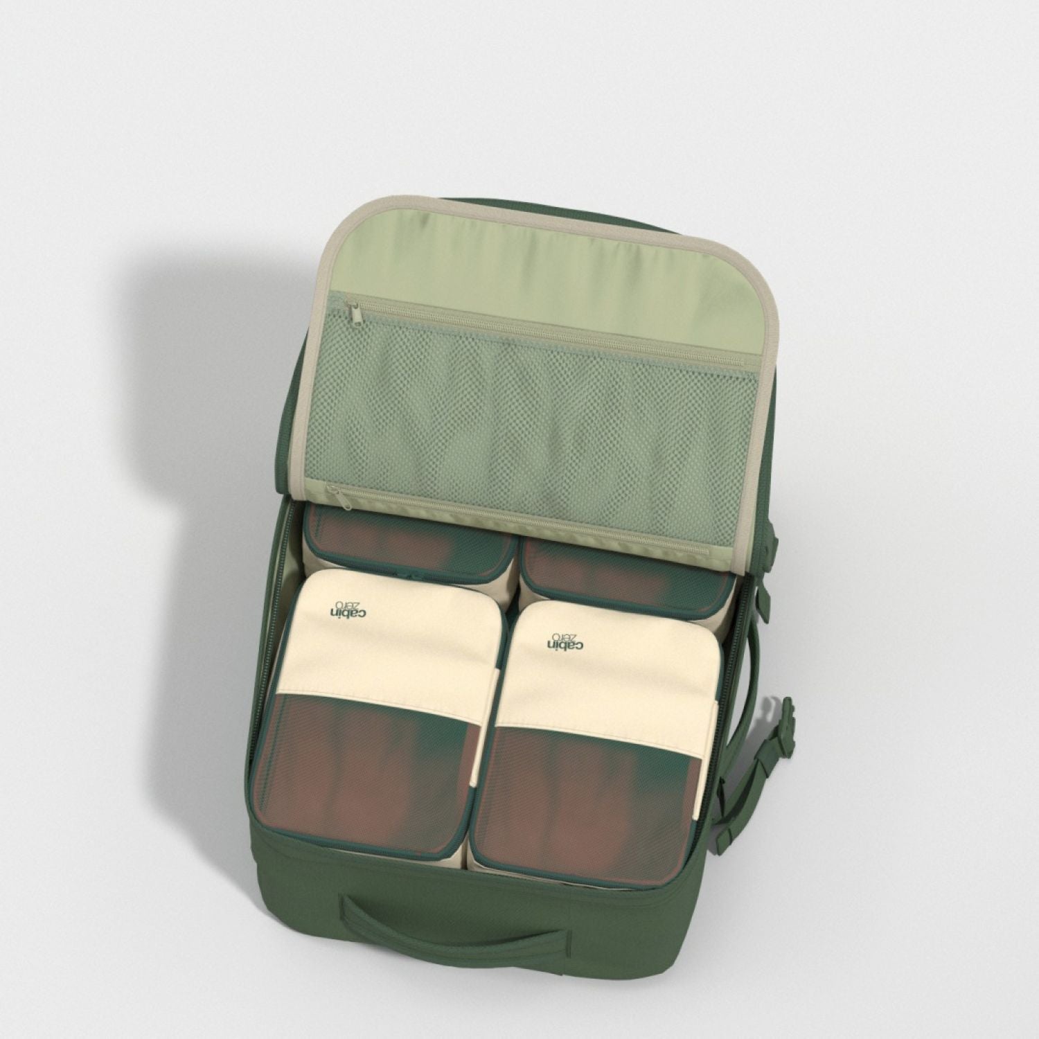 Cabinzero Military Cabin Bag With Luggage Trackers 44L (SA)