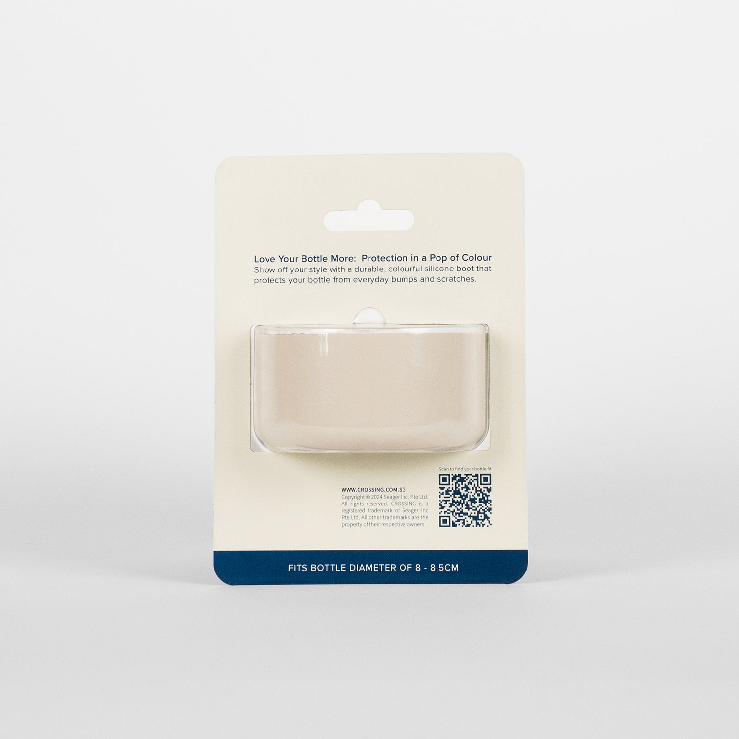 Crossing Silicone Water Bottle Boot - Fits Diameter 8-8.5cm (780ml) Blistered Pack