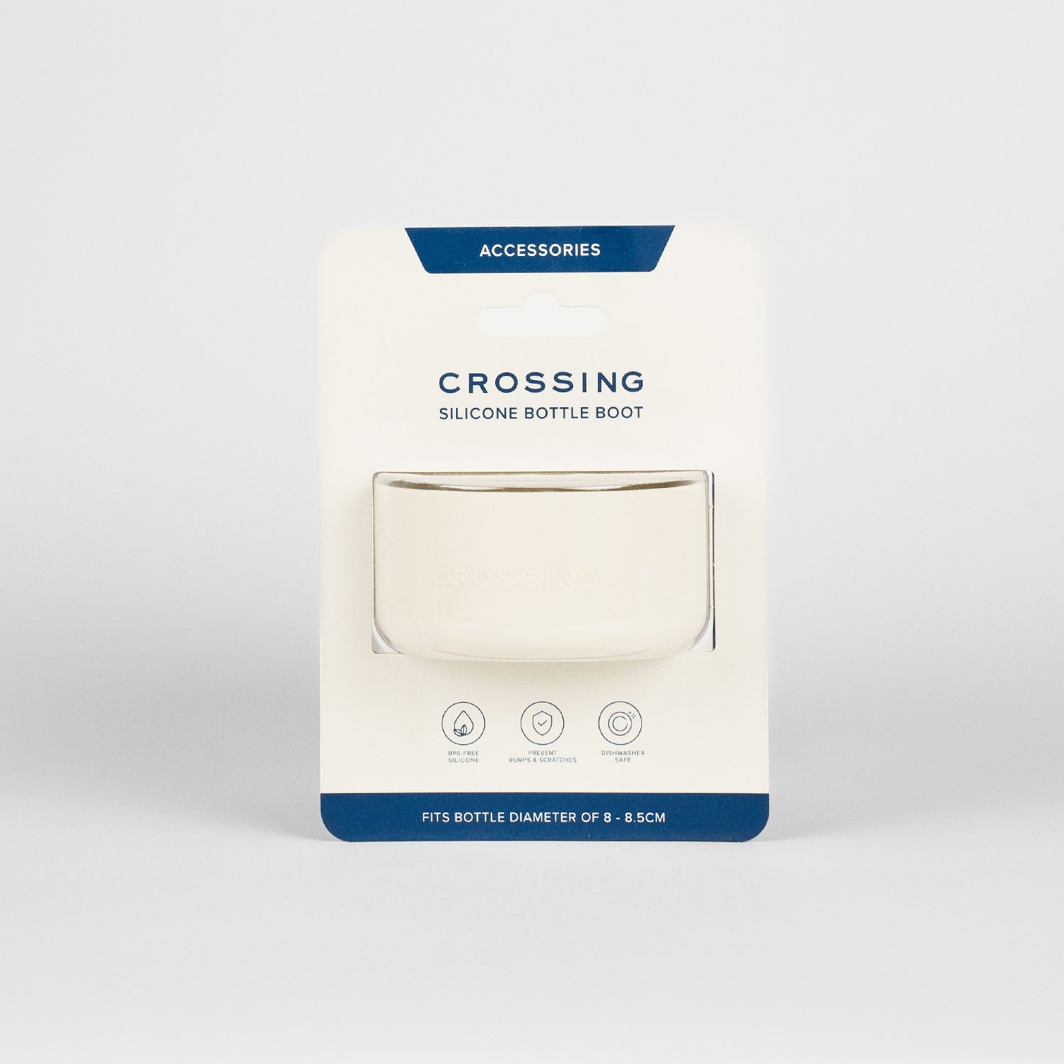 Crossing Silicone Water Bottle Boot - Fits Diameter 8-8.5cm (780ml) Blistered Pack