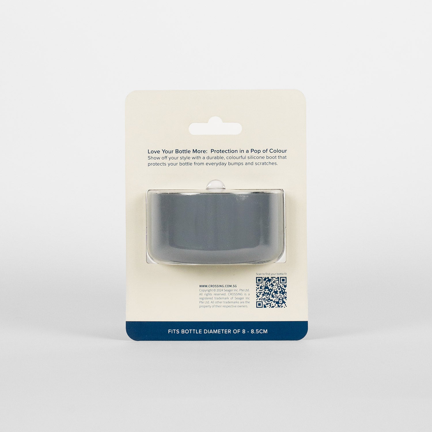 Crossing Silicone Water Bottle Boot - Fits Diameter 8-8.5cm (780ml) Blistered Pack