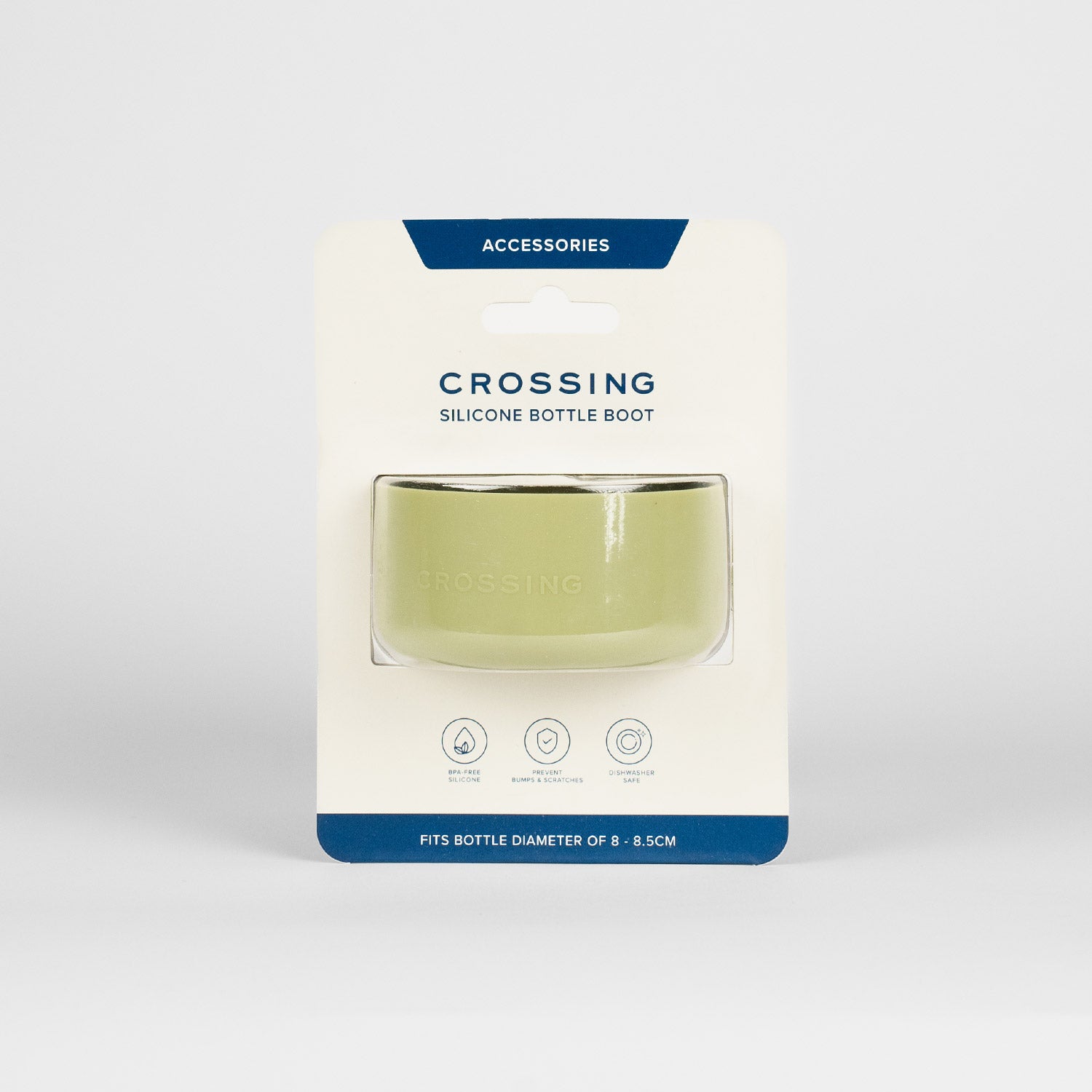 Crossing Silicone Water Bottle Boot - Fits Diameter 8-8.5cm (780ml) Blistered Pack