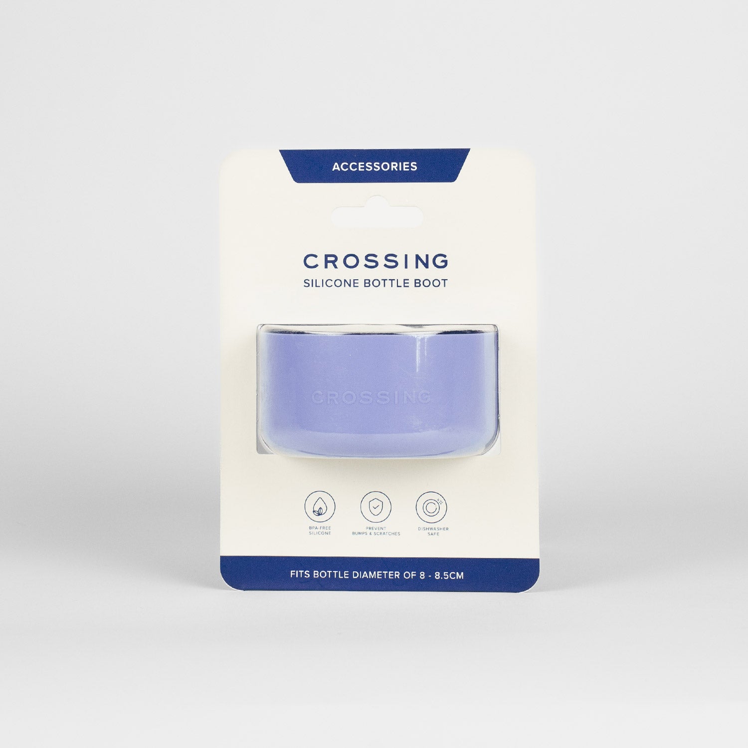 Crossing Silicone Water Bottle Boot - Fits Diameter 8-8.5cm (780ml) Blistered Pack