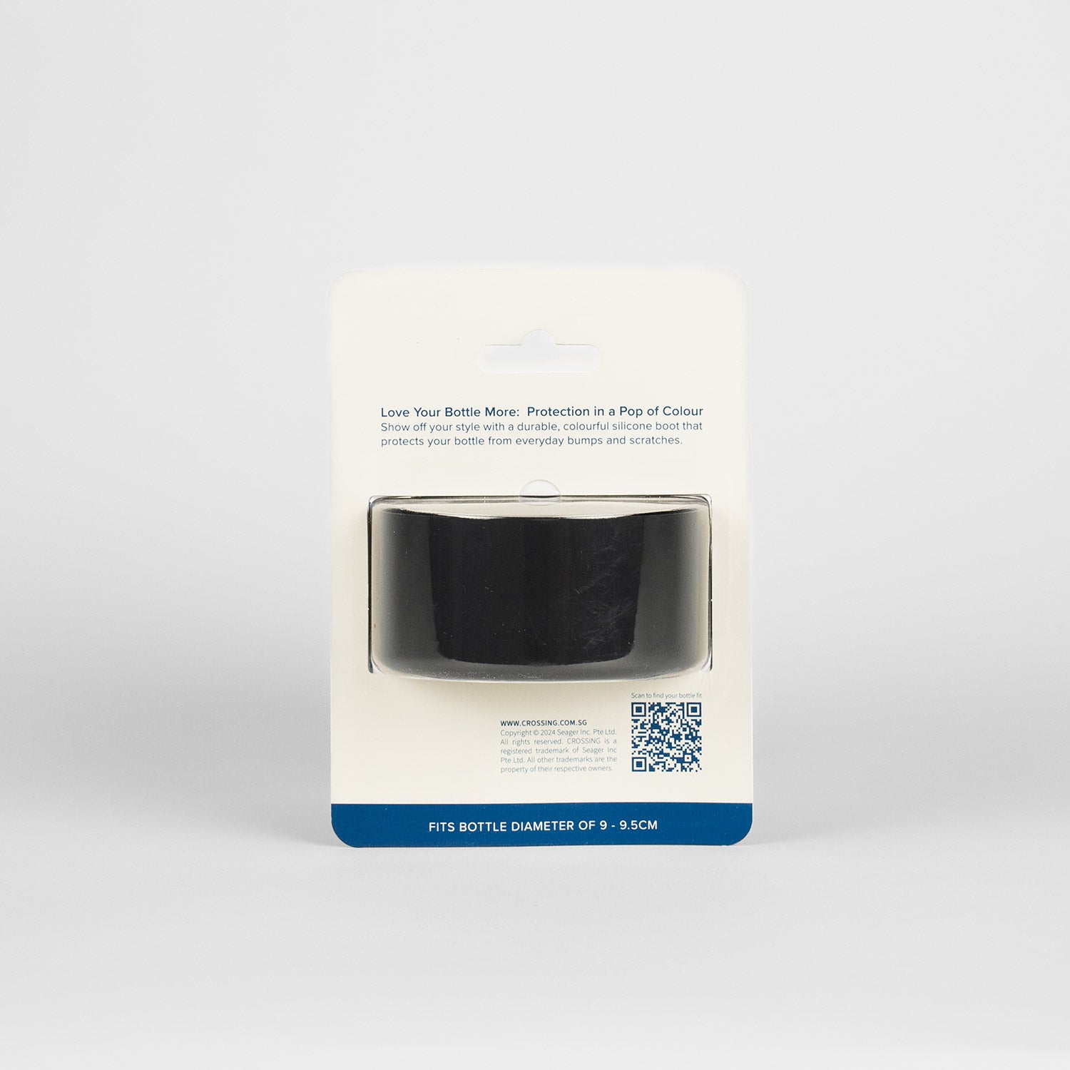 Crossing Silicone Water Bottle Boot - Fits Diameter 9-9.5cm (1100ml) Blistered Pack