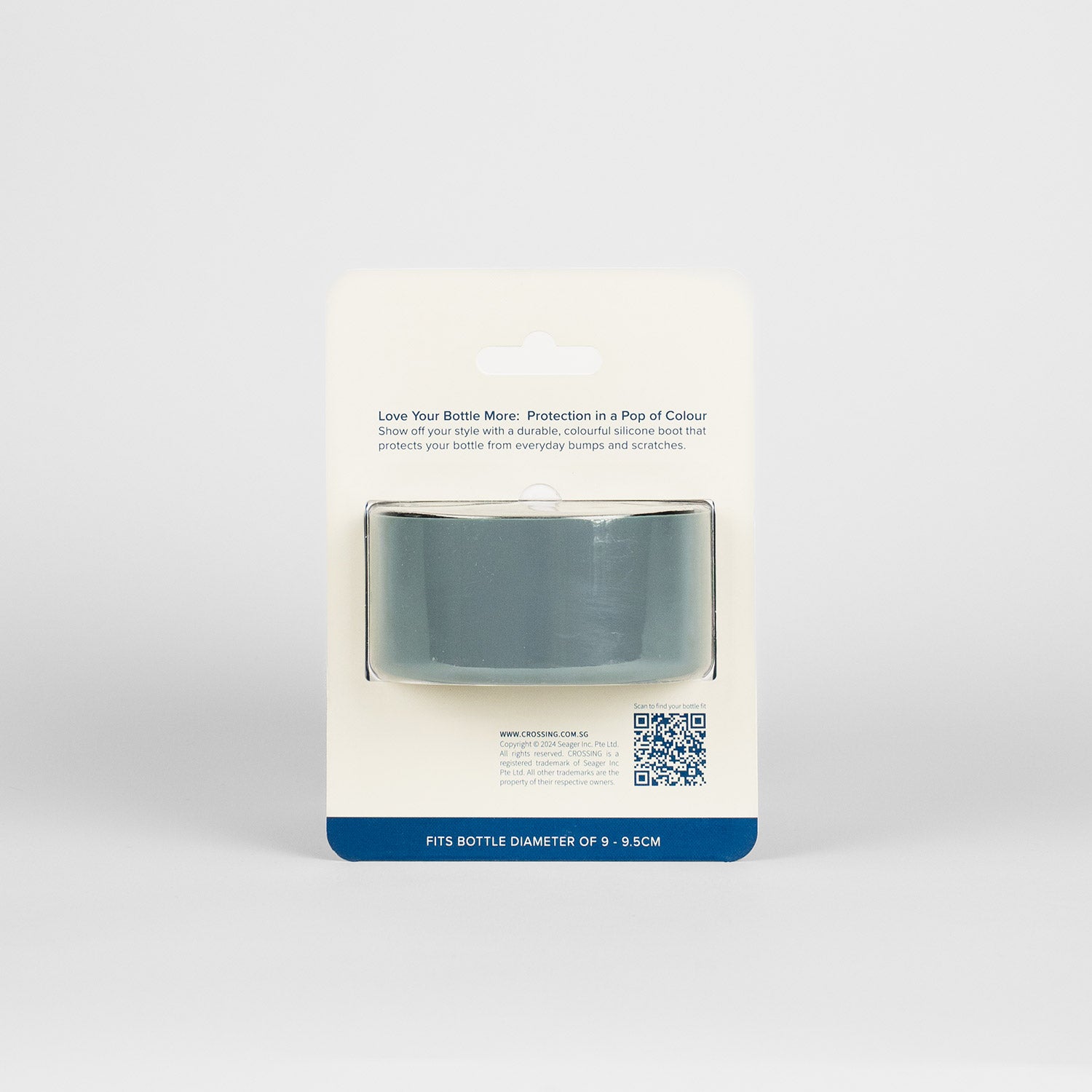 Crossing Silicone Water Bottle Boot - Fits Diameter 9-9.5cm (1100ml) Blistered Pack