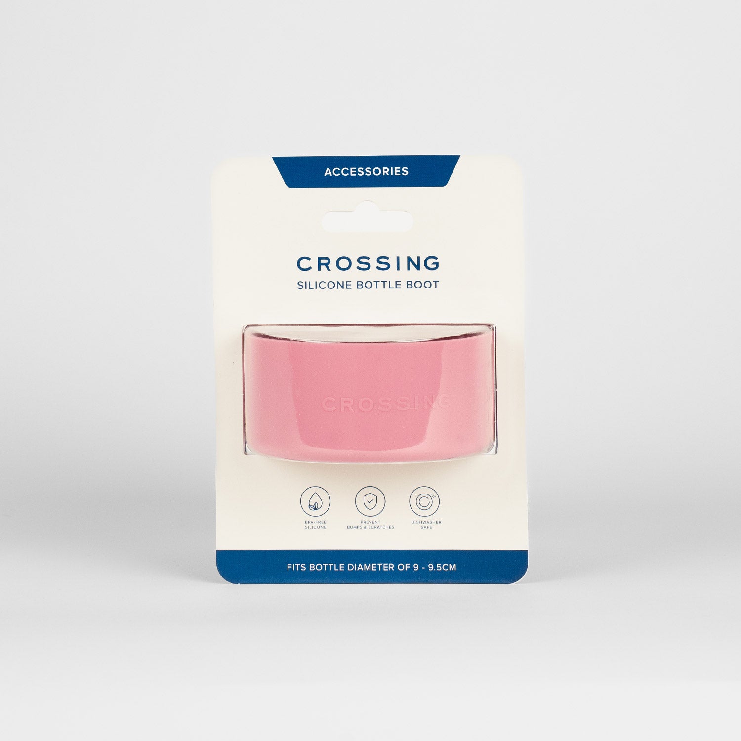 Crossing Silicone Water Bottle Boot - Fits Diameter 9-9.5cm (1100ml) Blistered Pack