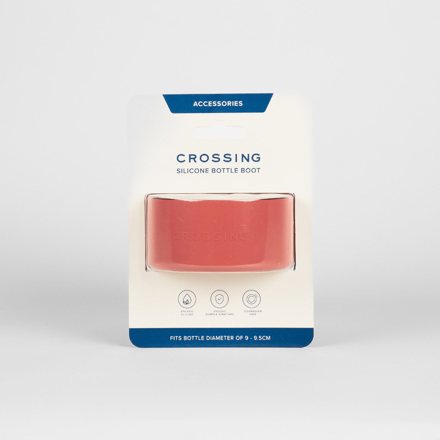 Crossing Silicone Water Bottle Boot - Fits Diameter 9-9.5cm (1100ml) Blistered Pack