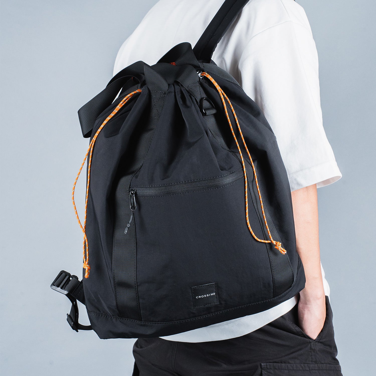 Crossing Jack Drawstring Totepack