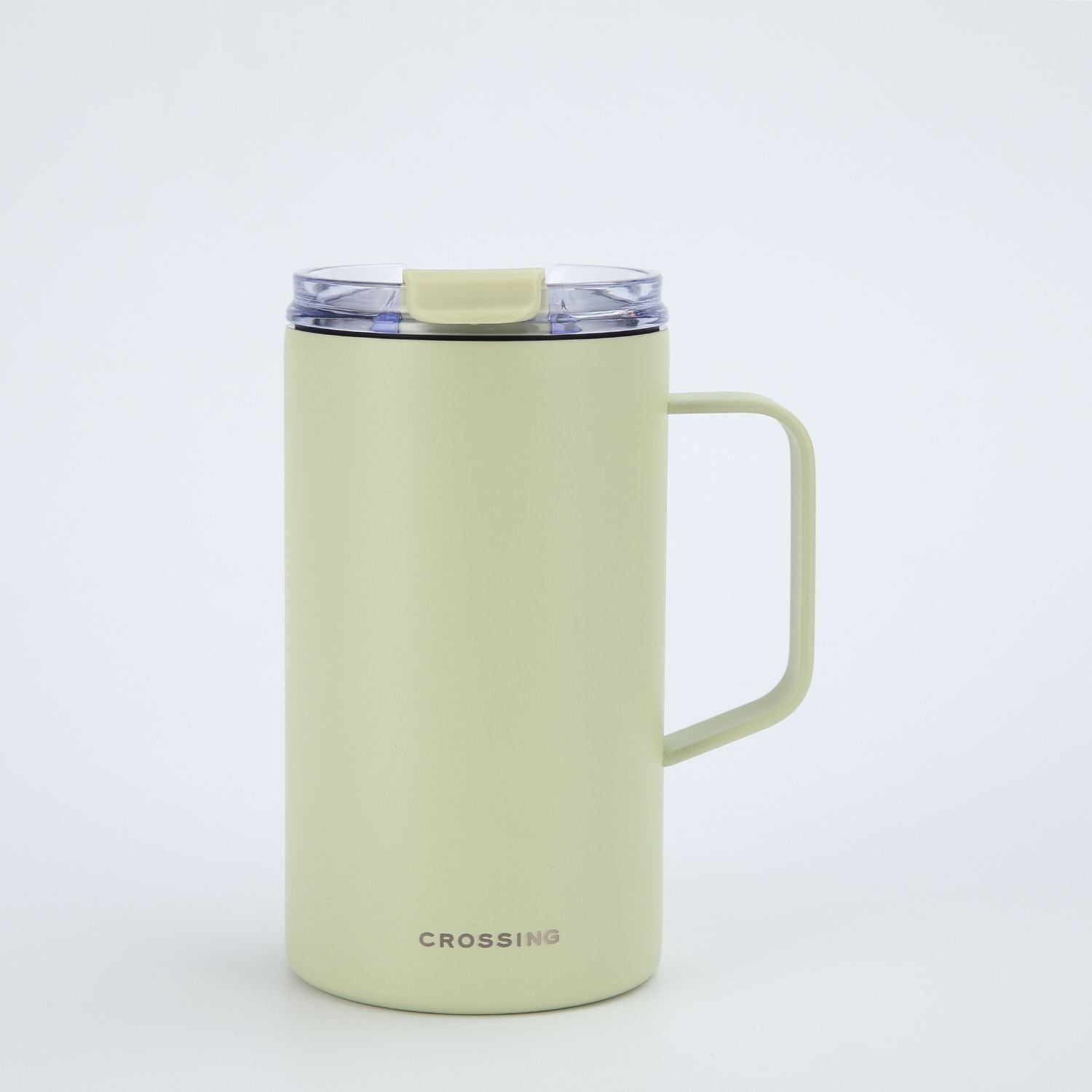 Crossing Neo Insulated S/S Leakproof Ceramic Mug W Handle And Lid 500ml