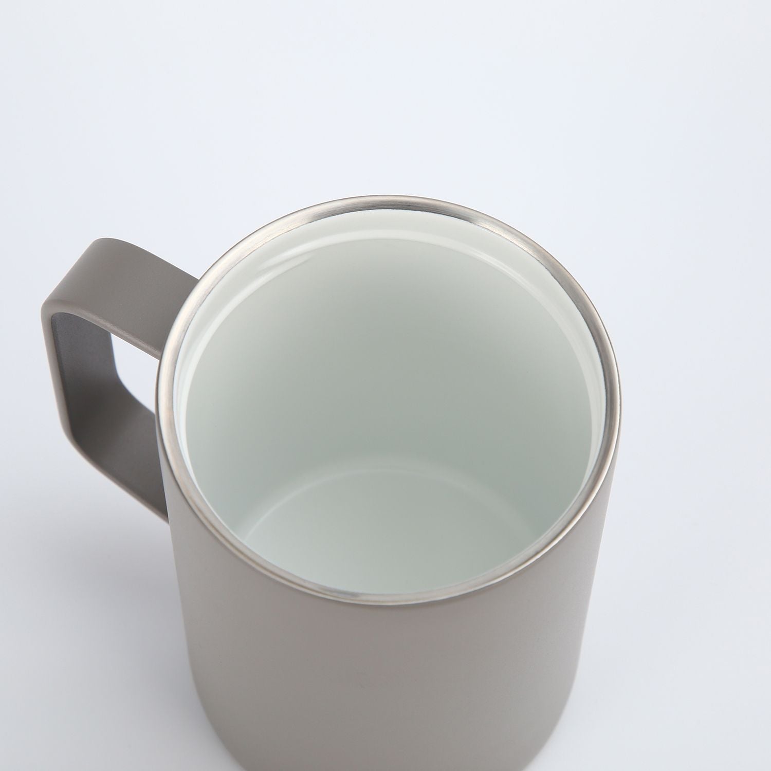 Crossing Neo V2 Insulated S/S Leakproof Lid Ceramic Mug W Handle And Silicone Base 400ml
