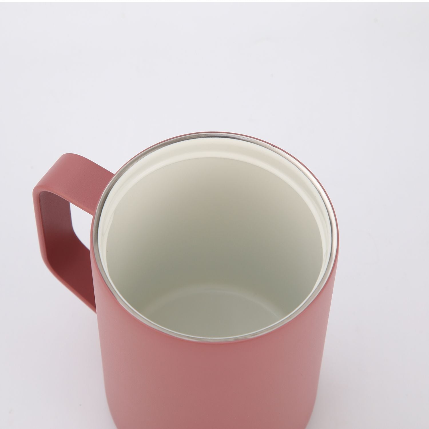 Crossing Neo V2 Insulated S/S Leakproof Lid Ceramic Mug W Handle And Silicone Base 400ml