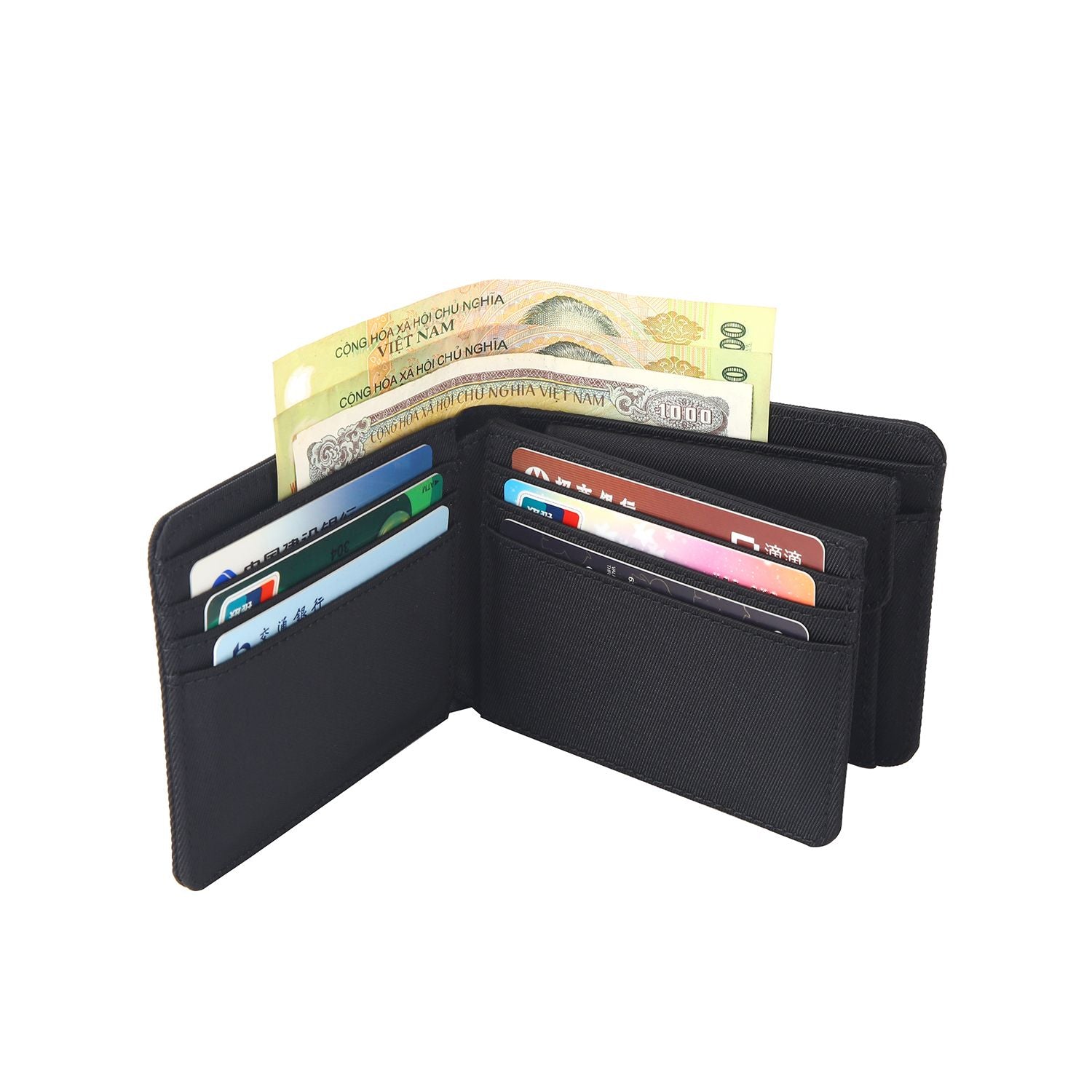 Crossing RFID Bifold Wallet with Coin Pocket & Card Flap V2
