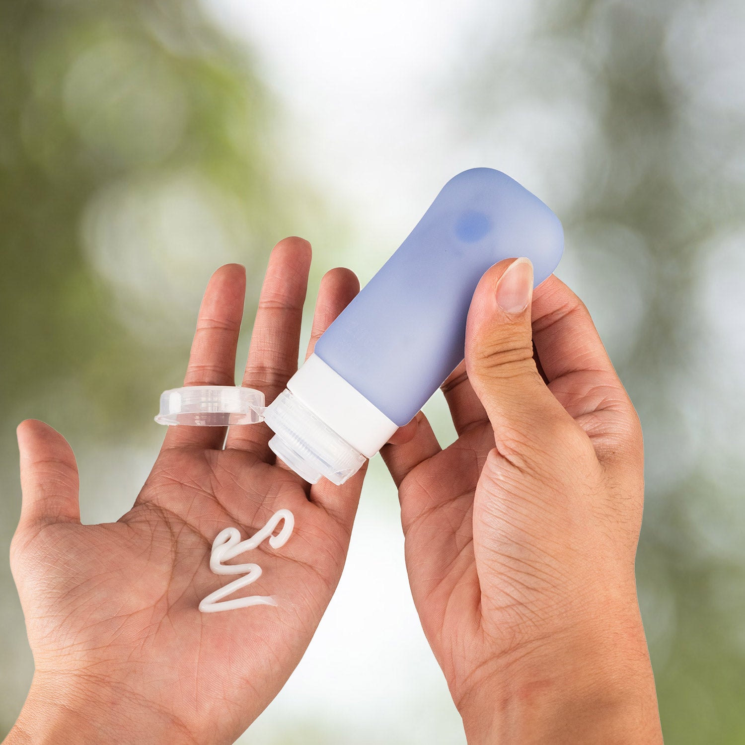 Crossing Silicone Leak Proof TSA Approved Travel Size Bottles 60ml (4 Pack)