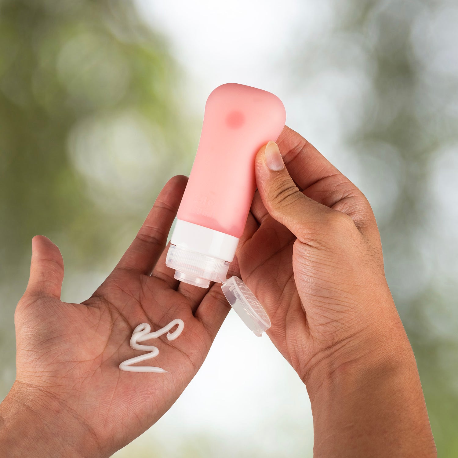 Crossing Silicone Leak Proof TSA Approved Travel Size Bottles 90ml (4 Pack)