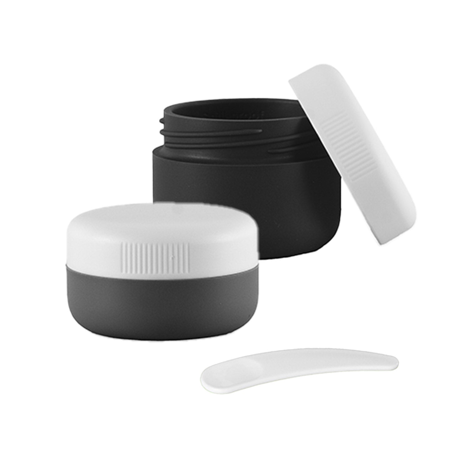 Crossing Silicone Leak Proof TSA Approved Travel Size Cream Jar 30/40 ml (2 Pack)