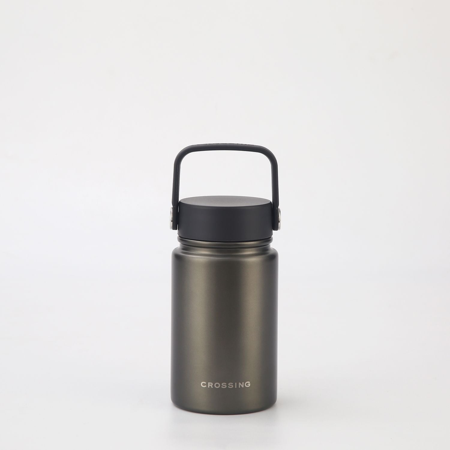 Crossing Urban Ceramic S/S Insulated Flat Cap Bottle With Handle 400ml