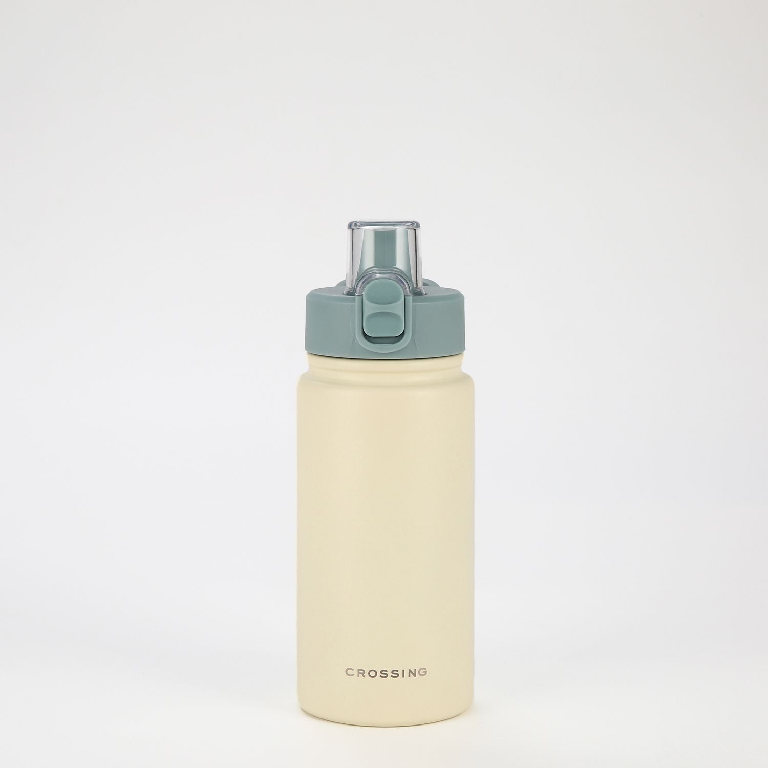 Crossing Urban Ceramic S/S Insulated Straw Sipper Cap Sports Bottle With Handle 480ml