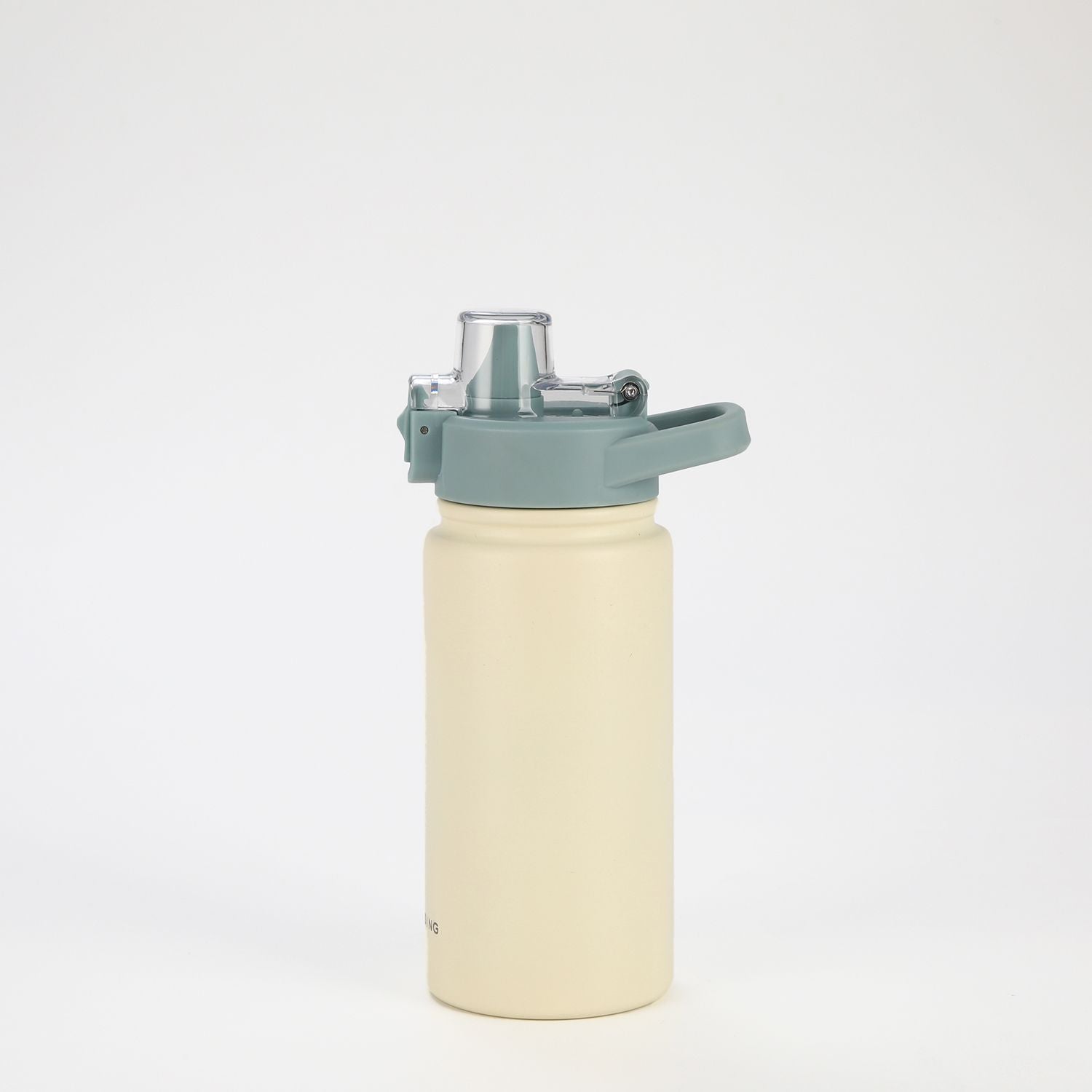 Crossing Urban Ceramic S/S Insulated Straw Sipper Cap Sports Bottle With Handle 480ml