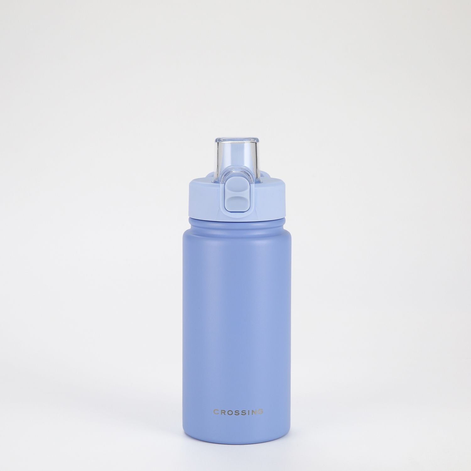Crossing Urban Ceramic S/S Insulated Straw Sipper Cap Sports Bottle With Handle 480ml