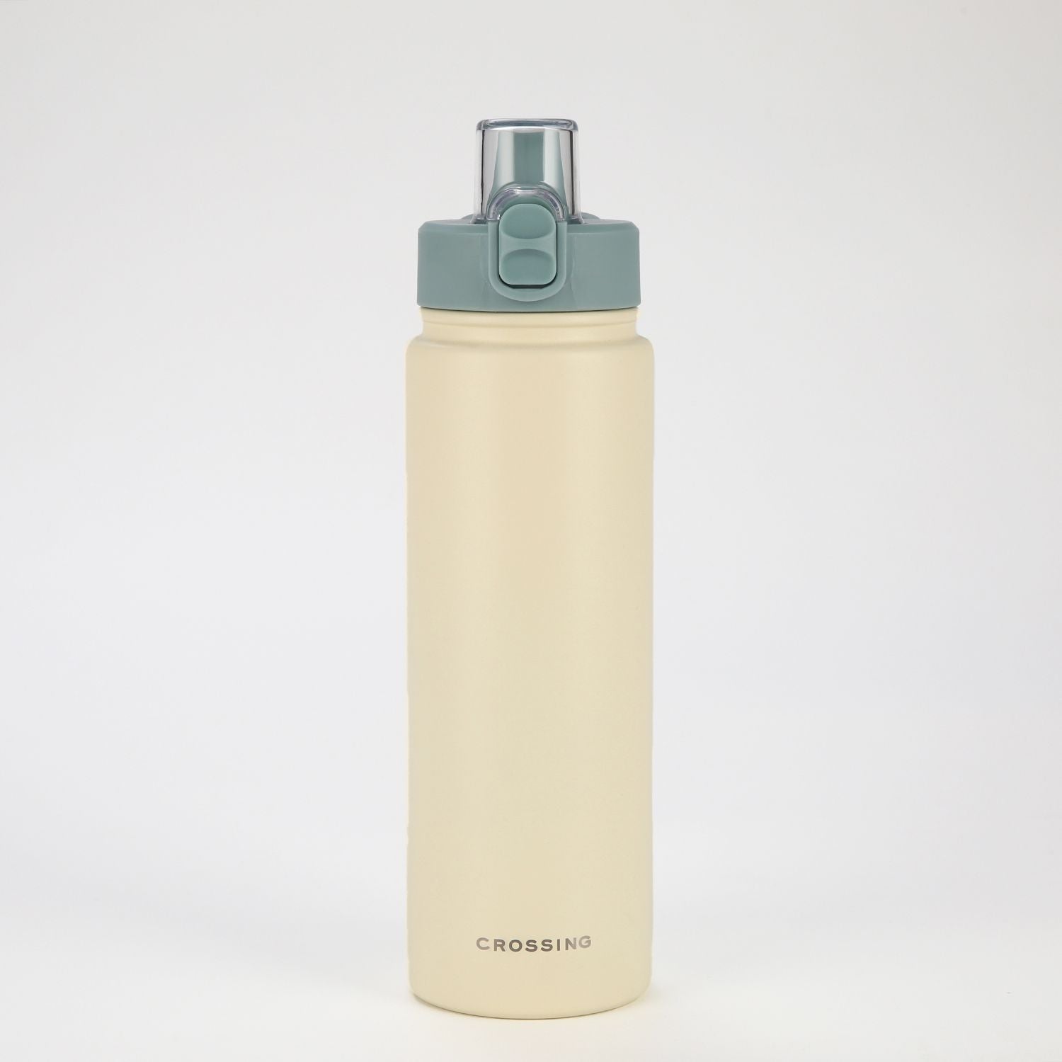 Crossing Urban Ceramic S/S Insulated Straw Sipper Cap Sports Bottle With Handle 720ml