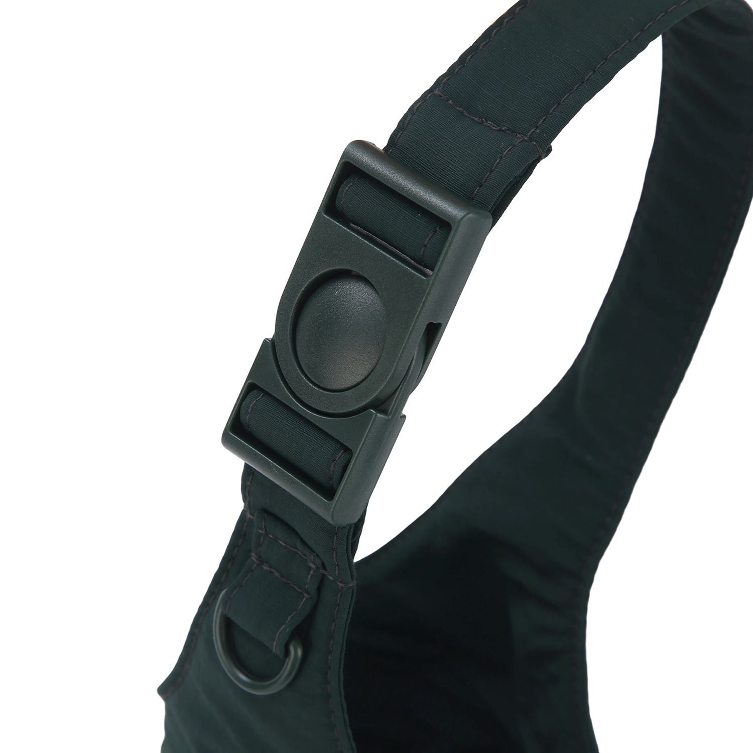 Crossing Waterproof Checked Nylon Dual Carry Water Bottle Bag
