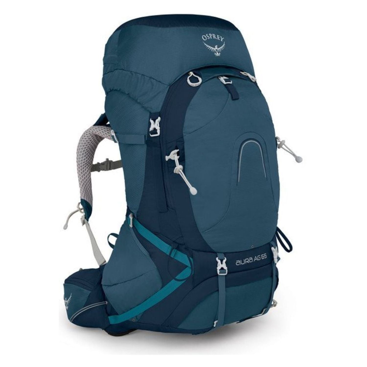 Osprey Aura AG 65 Backpack with Raincover - Small - Women's Backpacking | Osprey