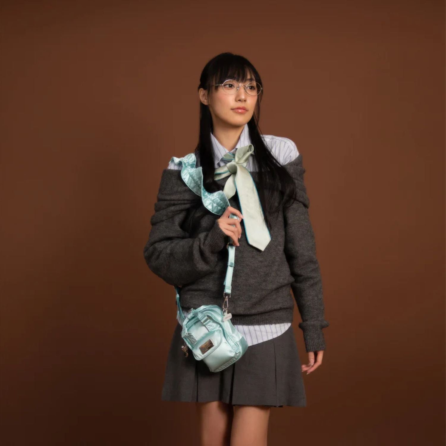 Doughnut Macaroon Tiny Girlitude Series Crossbody Bag