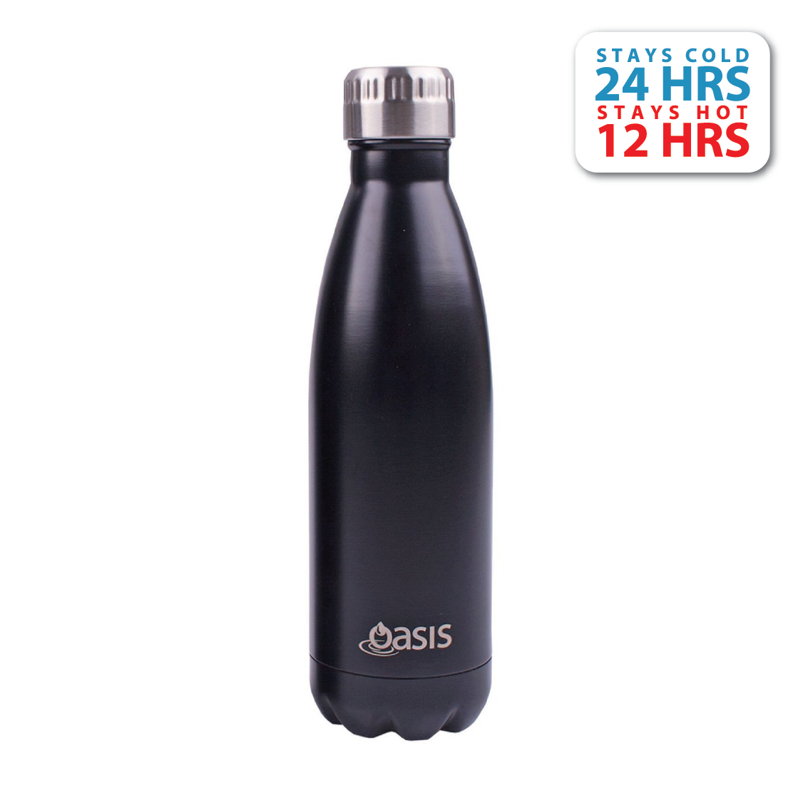 Oasis Stainless Steel Insulated Water Bottle 500ML (Plain)