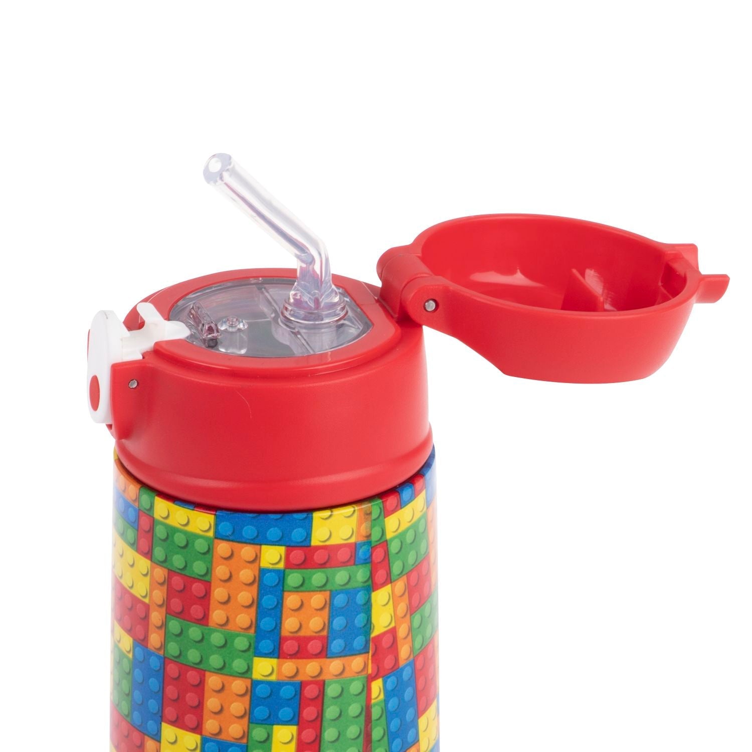 Oasis Kids Water Bottle with Sipper Silicone Straw 400ML