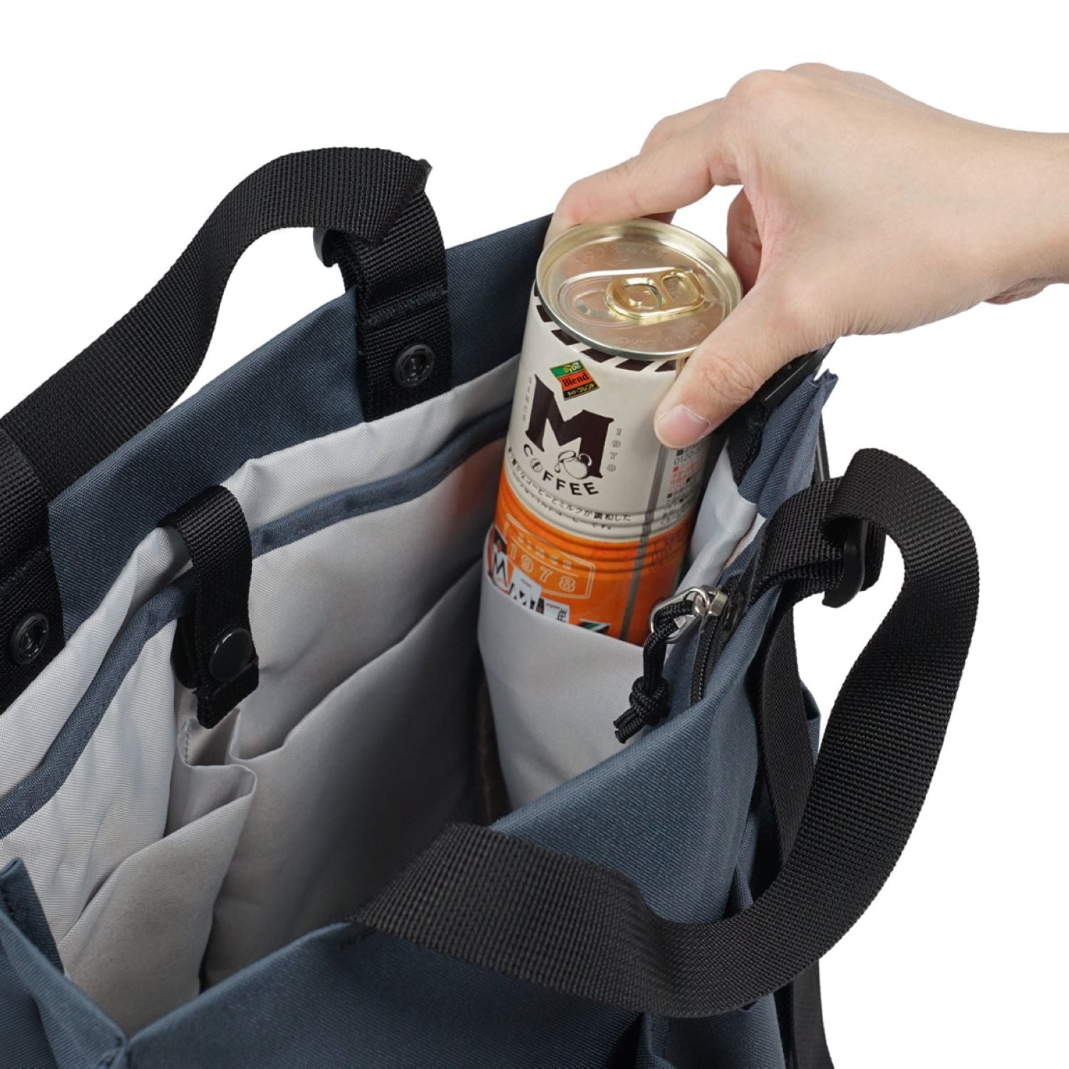 Hellolulu Luke 3 Way Vertical Tote Recycled