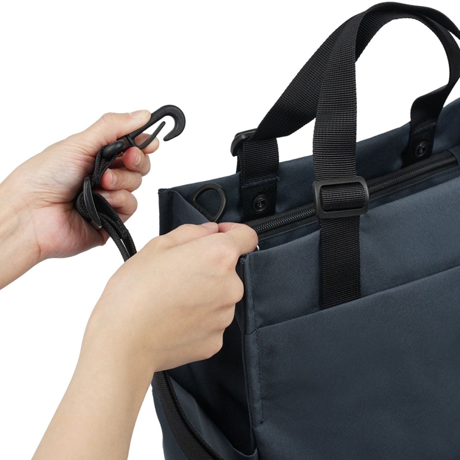 Hellolulu Luke 3 Way Vertical Tote Recycled