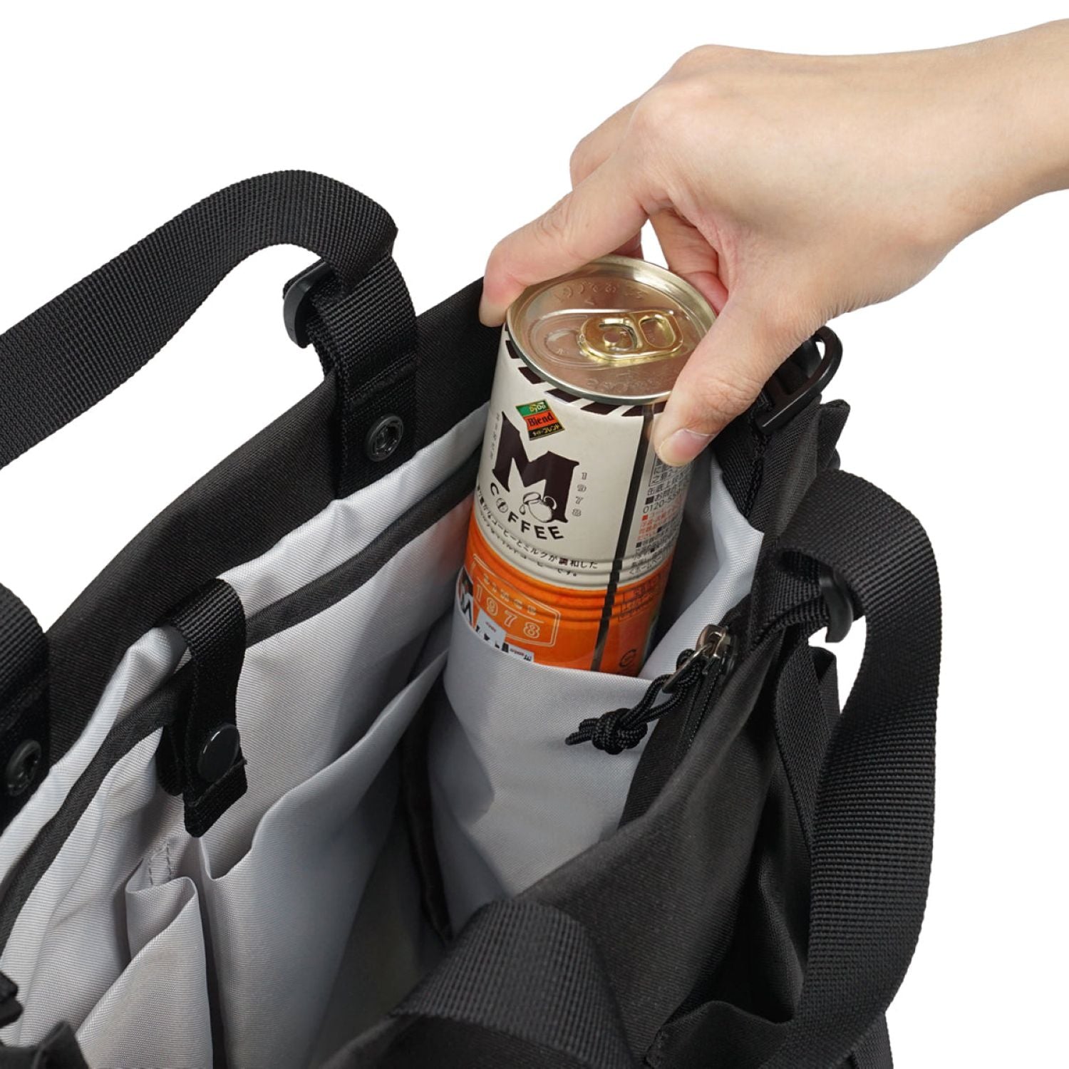 Hellolulu Luke 3 Way Vertical Tote Recycled