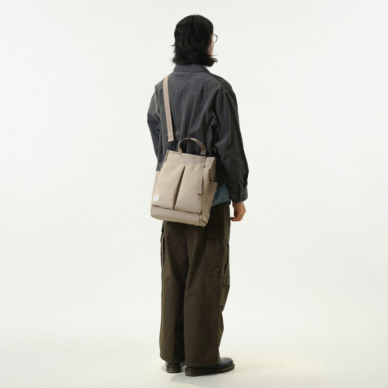 Hellolulu Luke 3 Way Vertical Tote Recycled