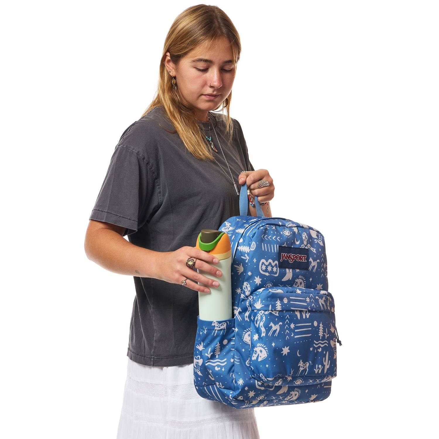 Jansport Superbreak Plus Backpack (Printed)