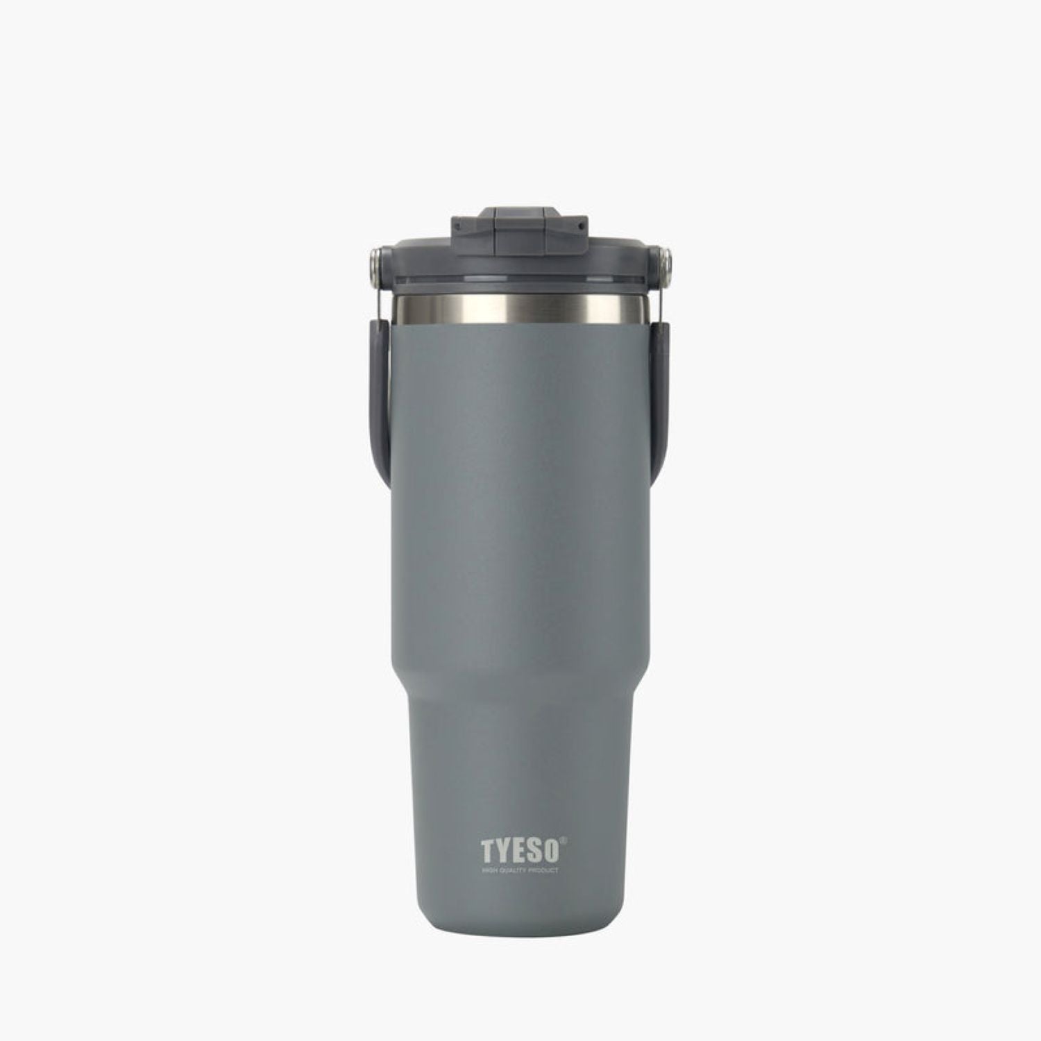 Tyeso Roam 2.0 Leakproof 2 In 1 Sip & Straw Lid S/S Vacuum Insulated Tumbler With Handle 900ML