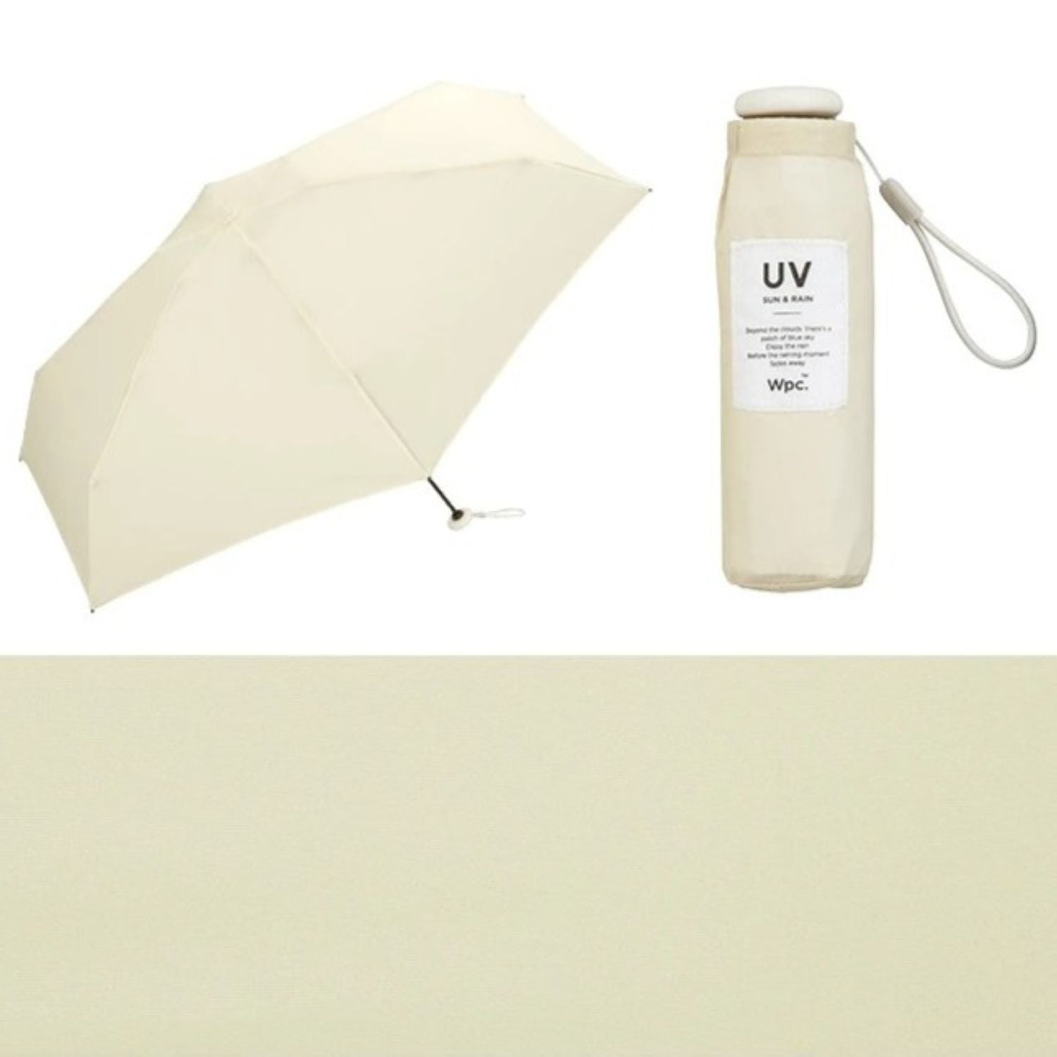 WPC Baby Umbrella Solid Compact UV Protection Umbrella 50cm