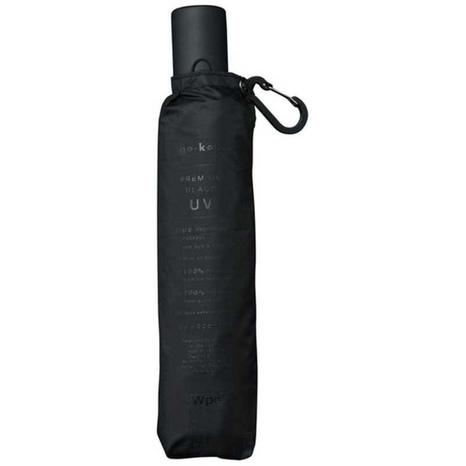 WPC Go-Koh Premium Automatic Compact UV Protection Upf50+ Umbrella 47cm